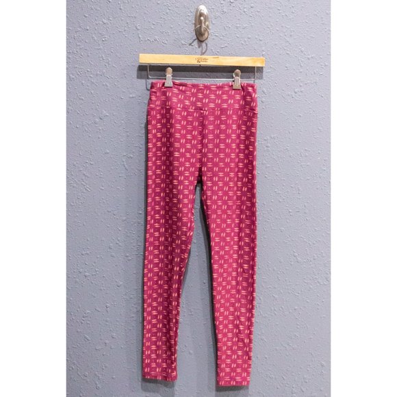 NWOT LuLaRoe Perpendicular Feathers Leggings One Size (OS) - Picture 1 of 3